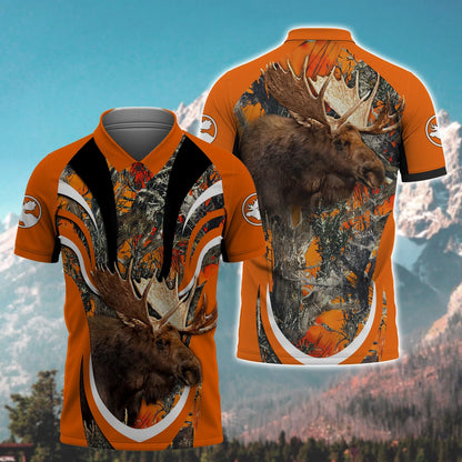 Moose Hunting - 3D Full Print Shirts - Tad 526 HNT0126
