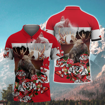 Moose Hunting Canada - 3D Full Print Shirts HNT0128