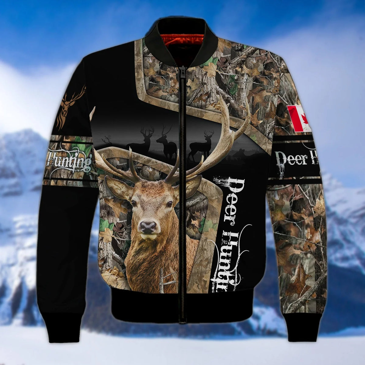 Canada Deer Hunting 3D Shirts For Men and Women Version 2 HNT0117
