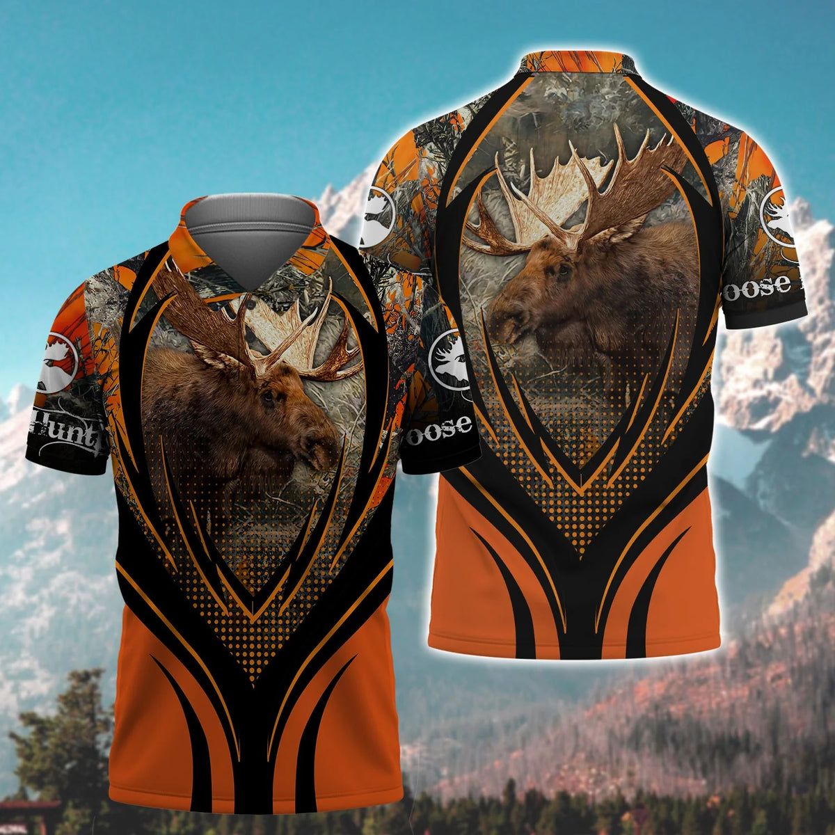 Moose Hunting - 3D Full Print Shirts - Tad 525 HNT0125