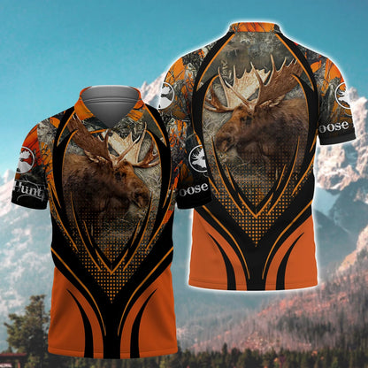 Moose Hunting - 3D Full Print Shirts - Tad 525 HNT0125