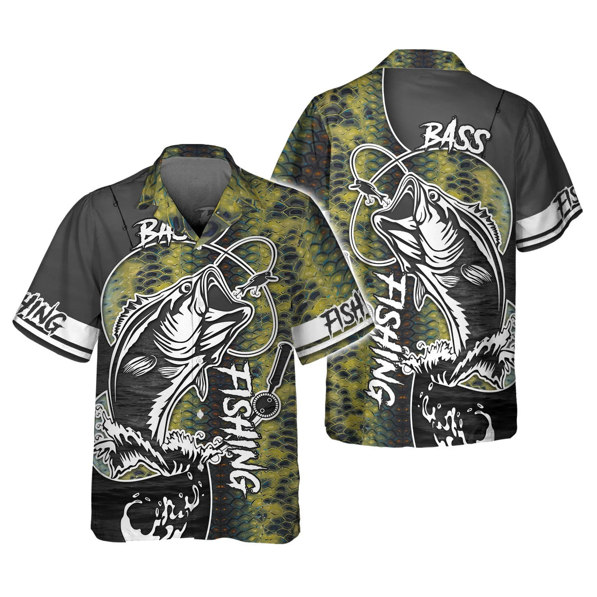 Bass Fishing 3D Printed Unisex Hoodie Tshirt FISH0078