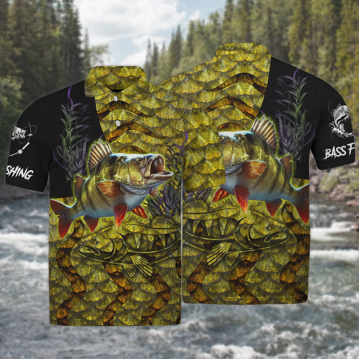 Bass Fishing 3D Full Print FISH0029
