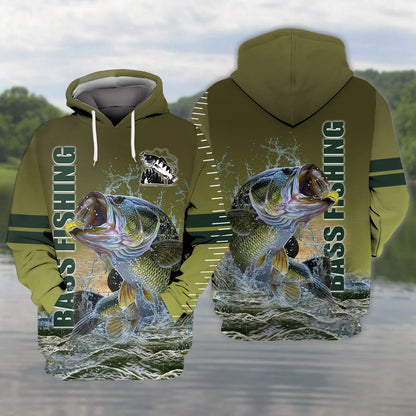 Bass Fishing 3D Full Print FISH0055