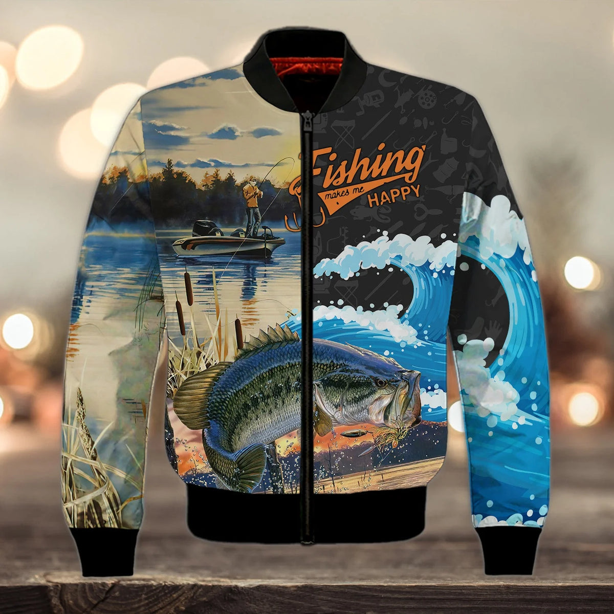 Bass Fishing 3D Full Print Shirts FISH0062