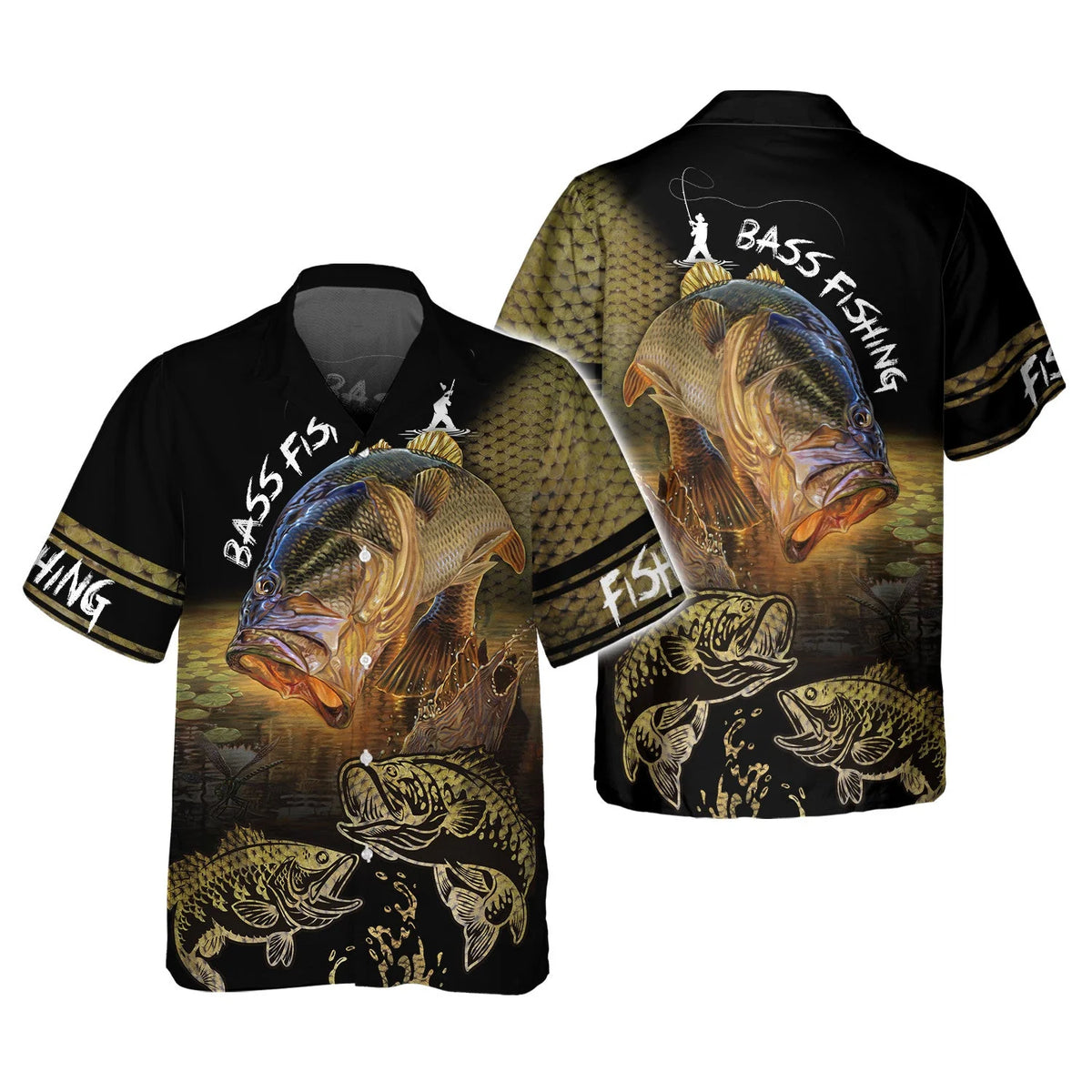 Bass Fishing On Skin 3d Print Fishing Shirt For Men And Women Hoodie Tshirt FISH0077