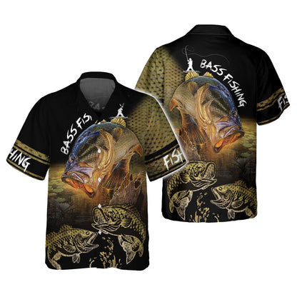 Bass Fishing On Skin 3d Print Fishing Shirt For Men And Women Hoodie Tshirt FISH0077
