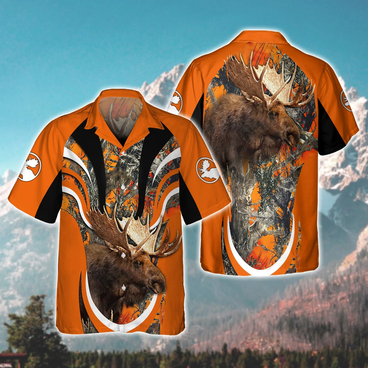 Moose Hunting - 3D Full Print Shirts - Tad 526 HNT0126