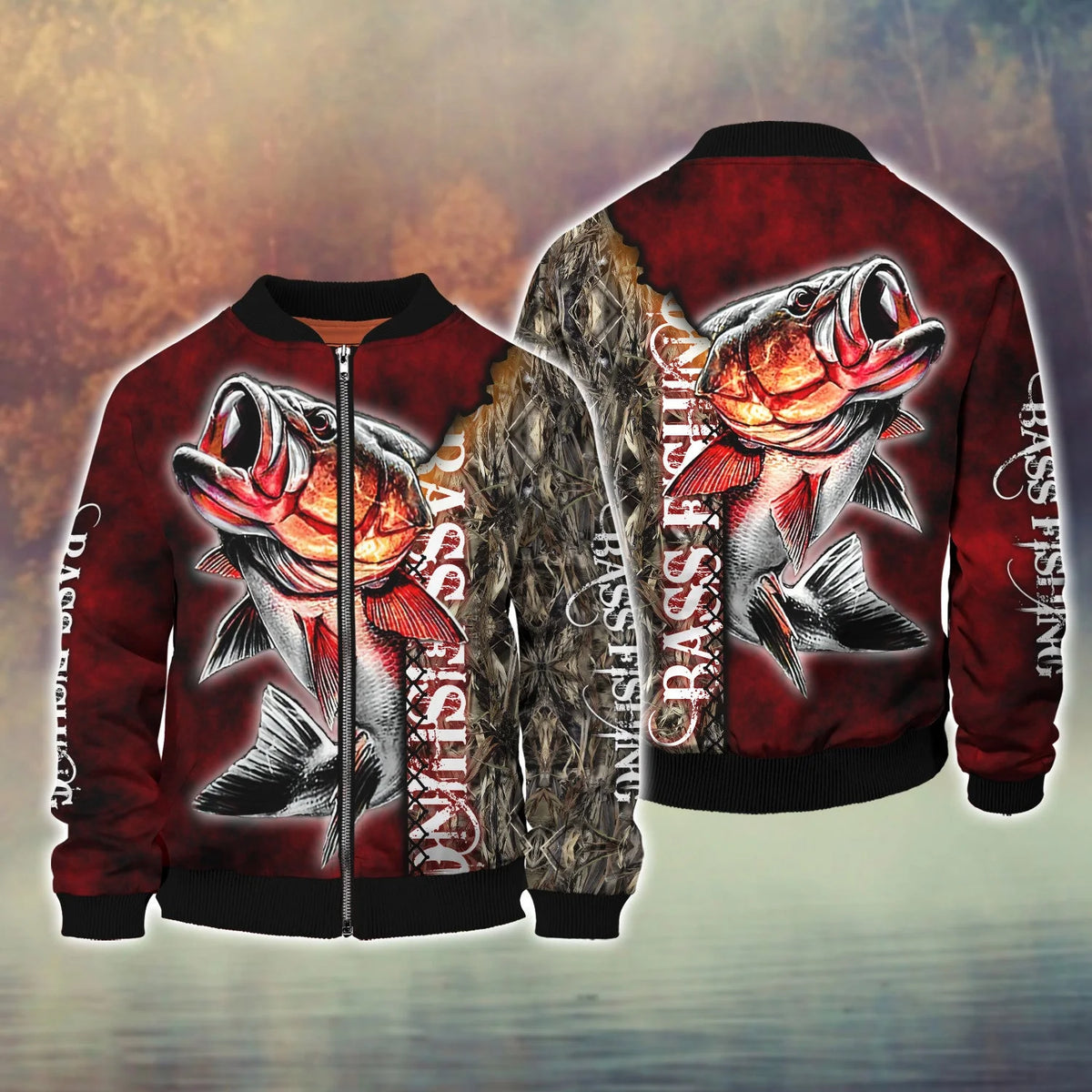 Bass Fishing 3D All Over Print | For Men & Women FISH0066