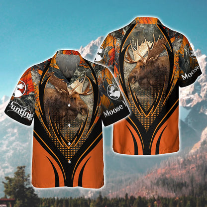 Moose Hunting - 3D Full Print Shirts - Tad 525 HNT0125