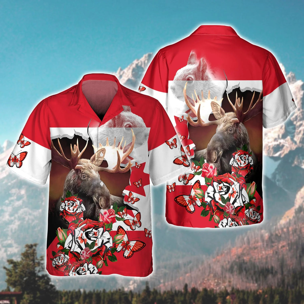 Moose Hunting Canada - 3D Full Print Shirts HNT0128