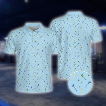 Green Golf Shirt For Men And Women, Matching Couple Golf Shirts GOF0018