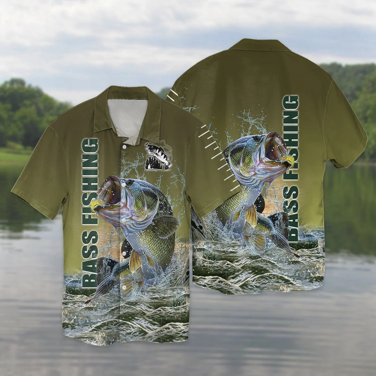 Bass Fishing 3D Full Print FISH0055