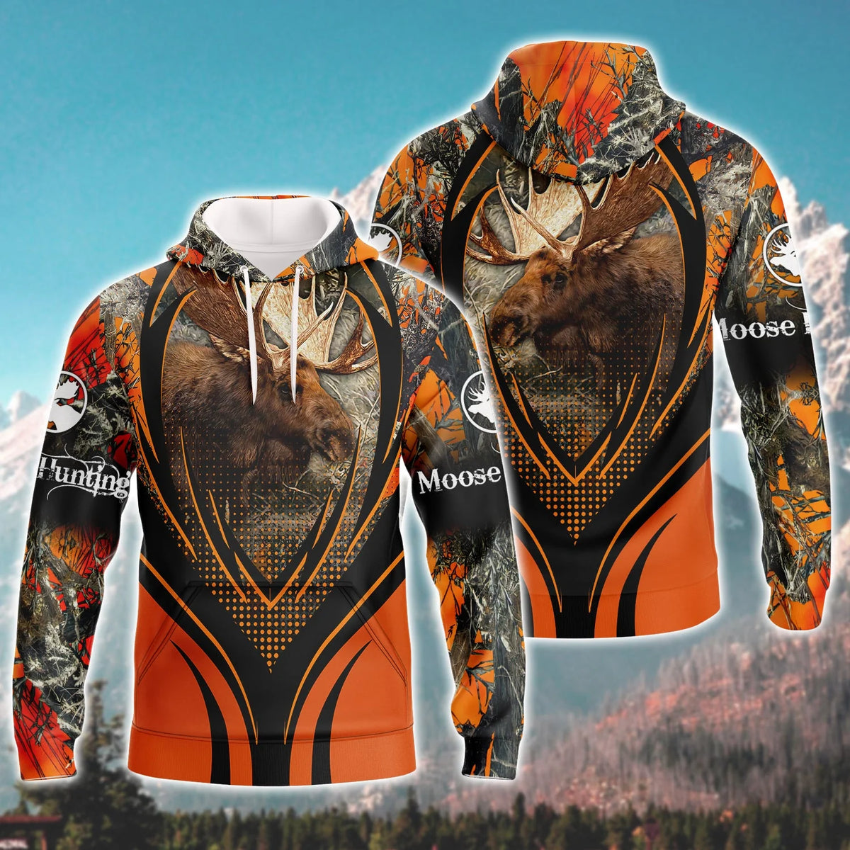 Moose Hunting - 3D Full Print Shirts - Tad 525 HNT0125
