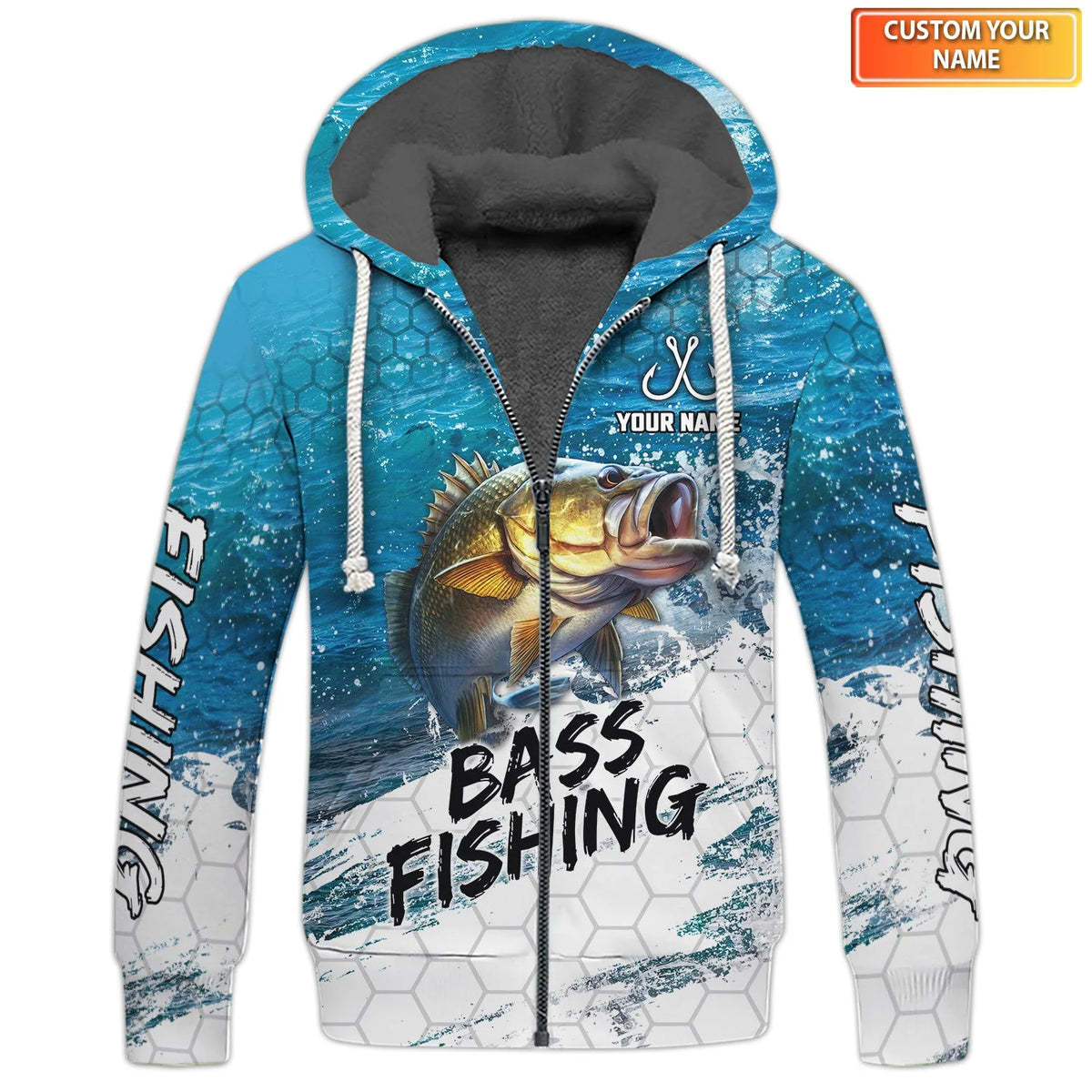 Latest Bass Fishing 3D Hoodie Shirt For Men Hunting Life Hoodie Gifts FISH0071