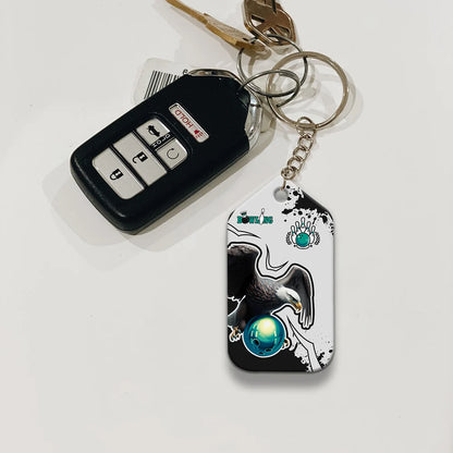 American Eagle Bowling Team Personalized Name 3D Keychain ORN0226