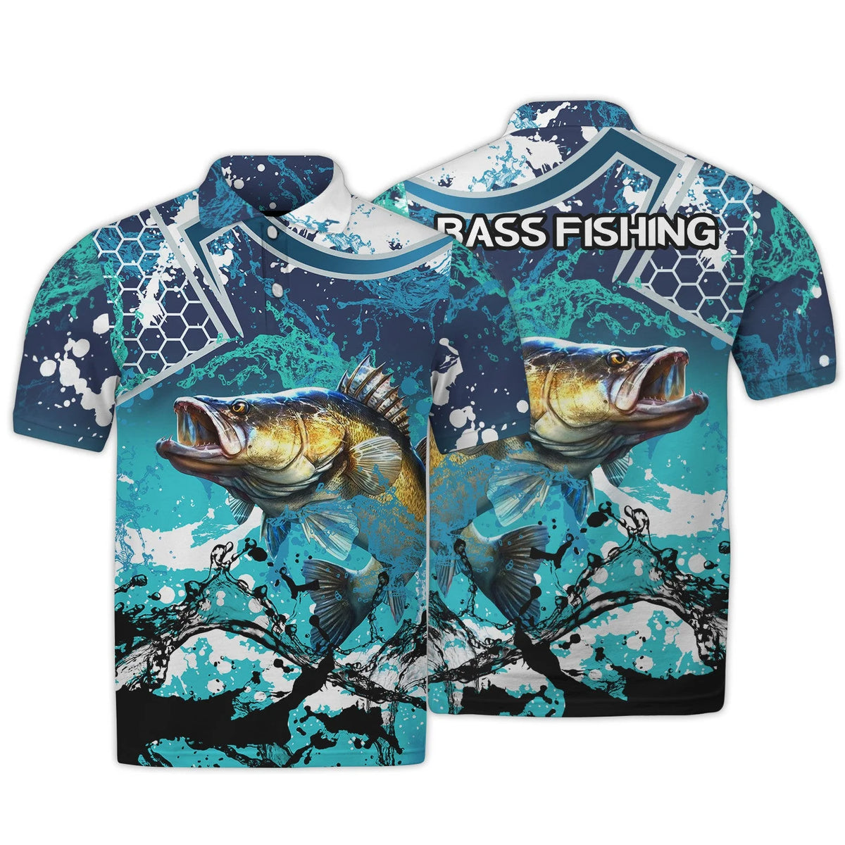 Bass Fishing Blue 3D Hoodie Shirt For Men Hunting Life Hoodie Gifts FISH0068