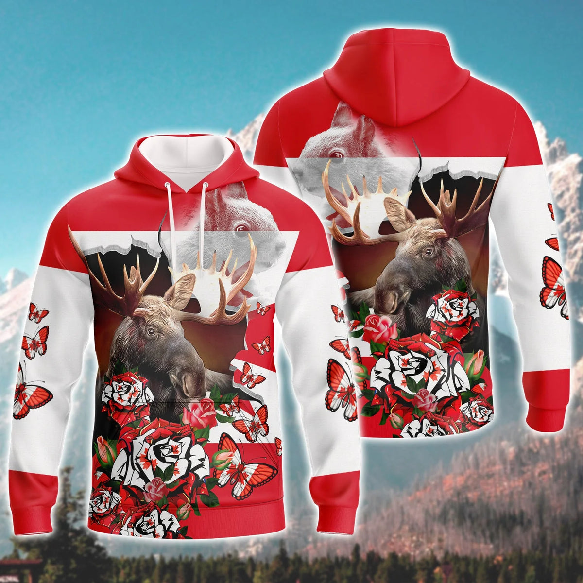 Moose Hunting Canada - 3D Full Print Shirts HNT0128