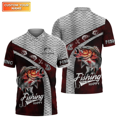 Custom 3D Bass Fishing 3D Full Print Shirts, Unique Design for Anglers, Perfect Gift for Bass Fishing Enthusiasts! FISH0002