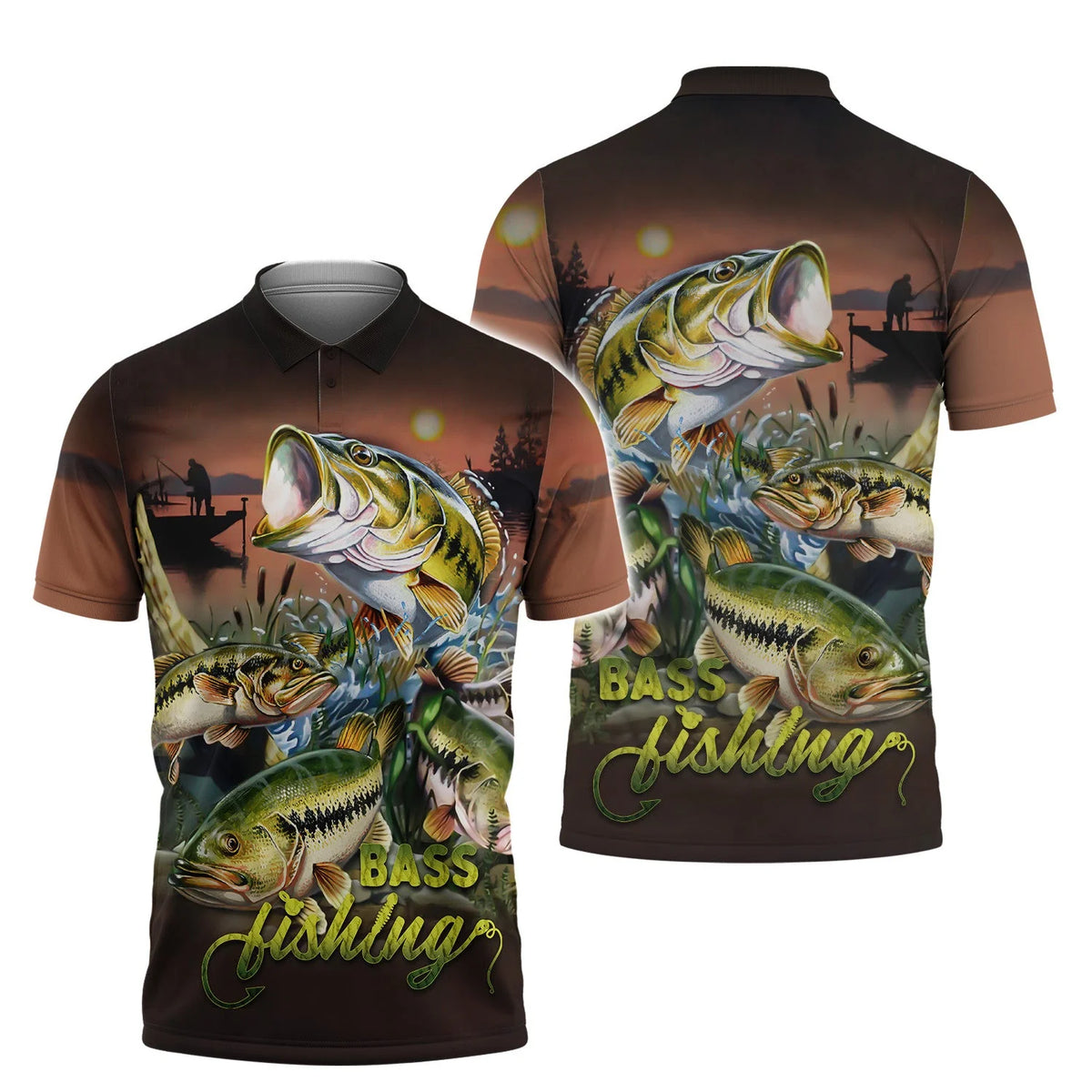 Bass Fishing Shirt Fish 3D Printed Fishing Hoodie Tshirt FISH0108
