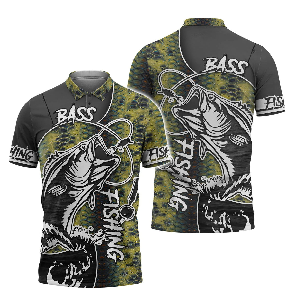 Bass Fishing 3D Printed Unisex Hoodie Tshirt FISH0078