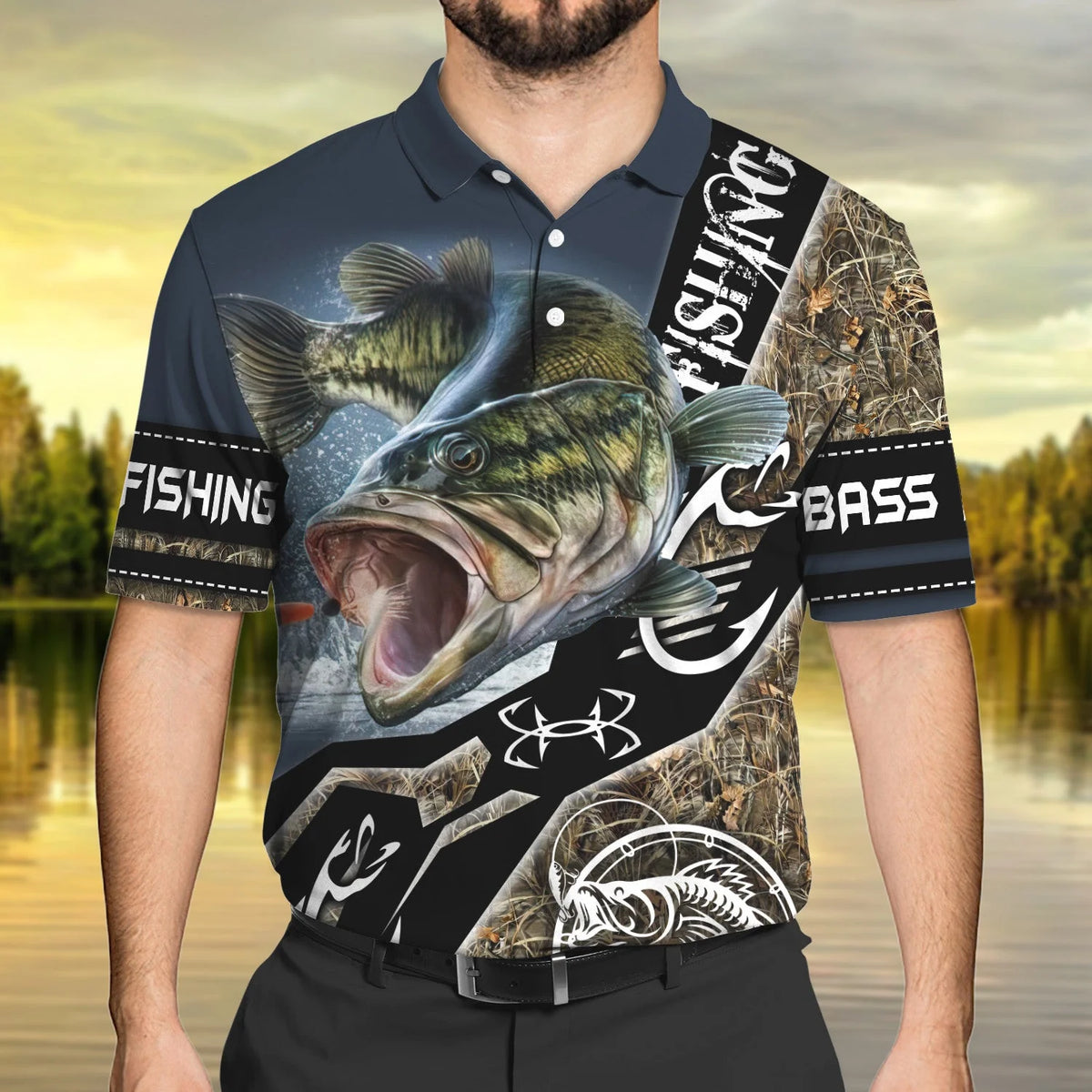 Bass Fishing 3D Shirts For Men and Women Hoodie Tshirt FISH0056