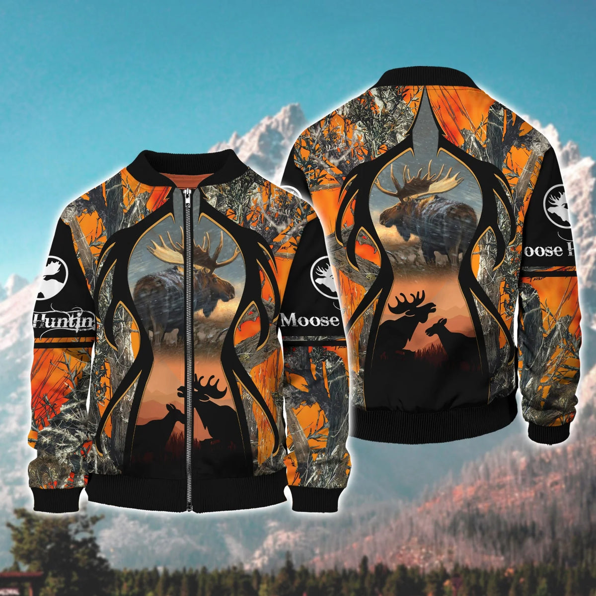 Moose Hunting - 3D Full Print Shirts - 524 HNT0124