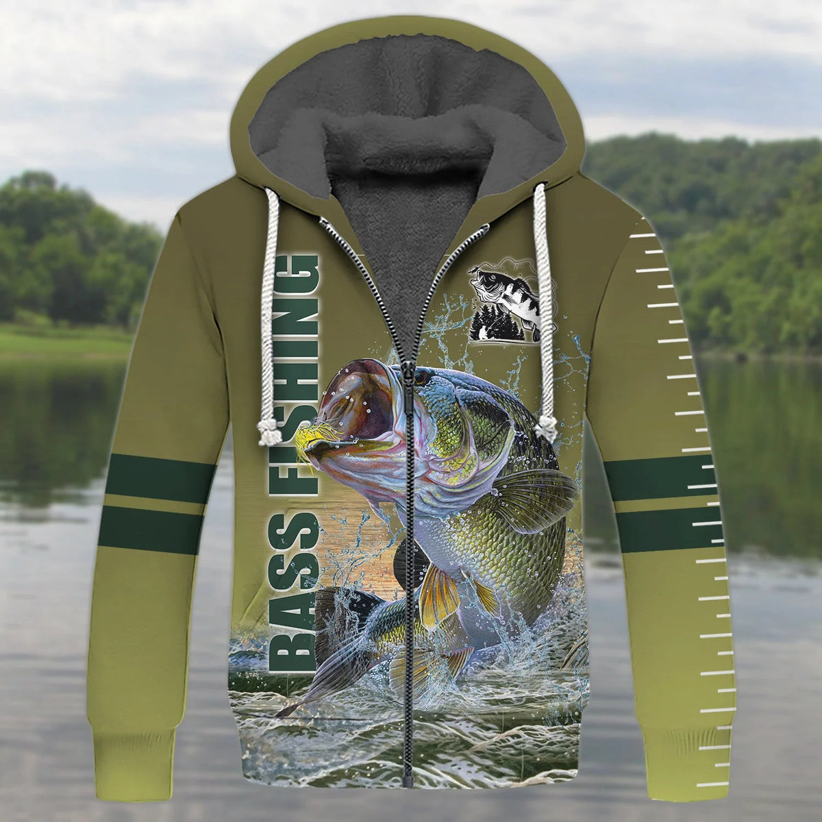Bass Fishing 3D Full Print FISH0055