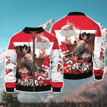 Moose Hunting Canada - 3D Full Print Shirts HNT0128