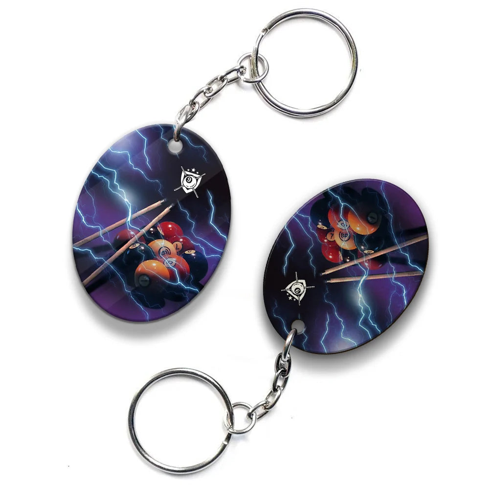 Fast N Loose Team Keychain Gift For Billiard Players ORN0246