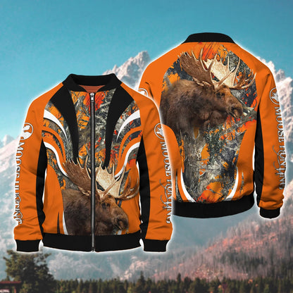 Moose Hunting - 3D Full Print Shirts - Tad 526 HNT0126