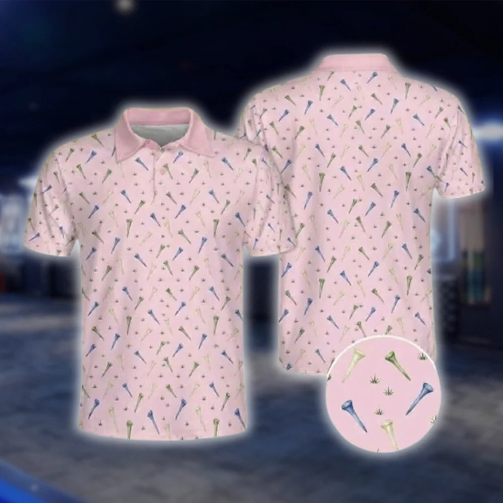 Green Golf Shirt For Men And Women, Matching Couple Golf Shirts GOF0018