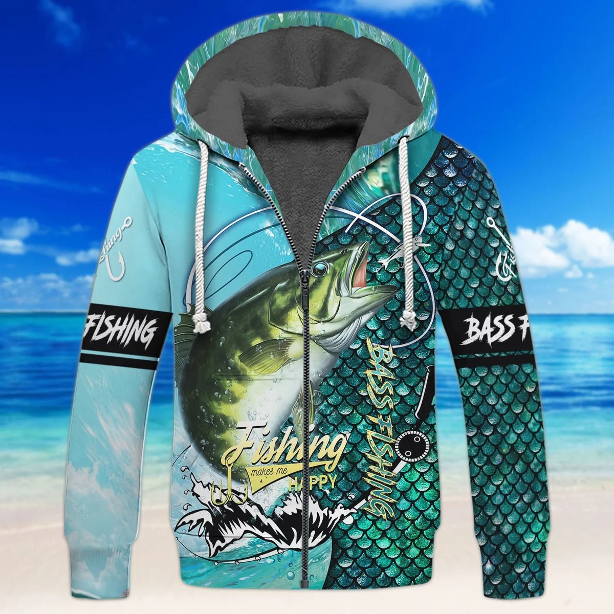 Bass Fishing 3D Full Print Shirts, Unique Design for Anglers, Perfect Gift for Bass Fishing Enthusiasts! FISH0027