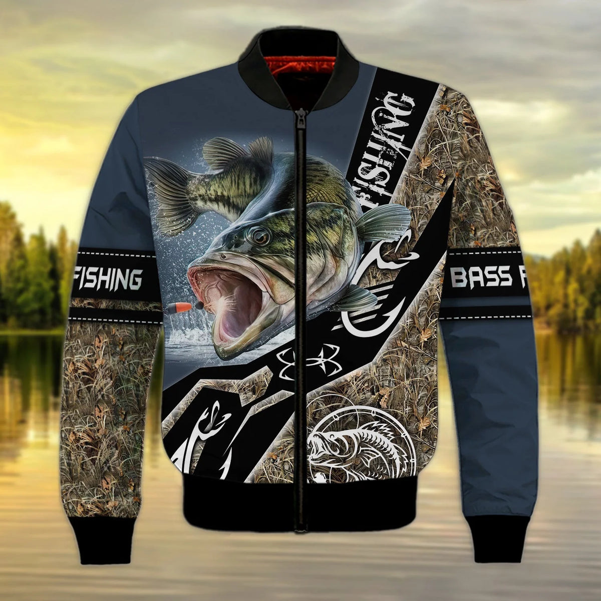 Bass Fishing 3D Shirts For Men and Women Hoodie Tshirt FISH0056