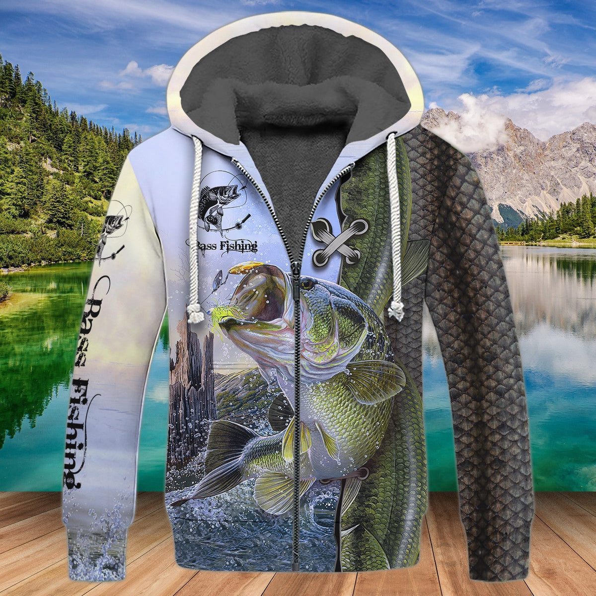 Bass Fishing 3D Full Print Shirts, Unique Design for Anglers, Perfect Gift for Bass Fishing Enthusiasts! FISH0001