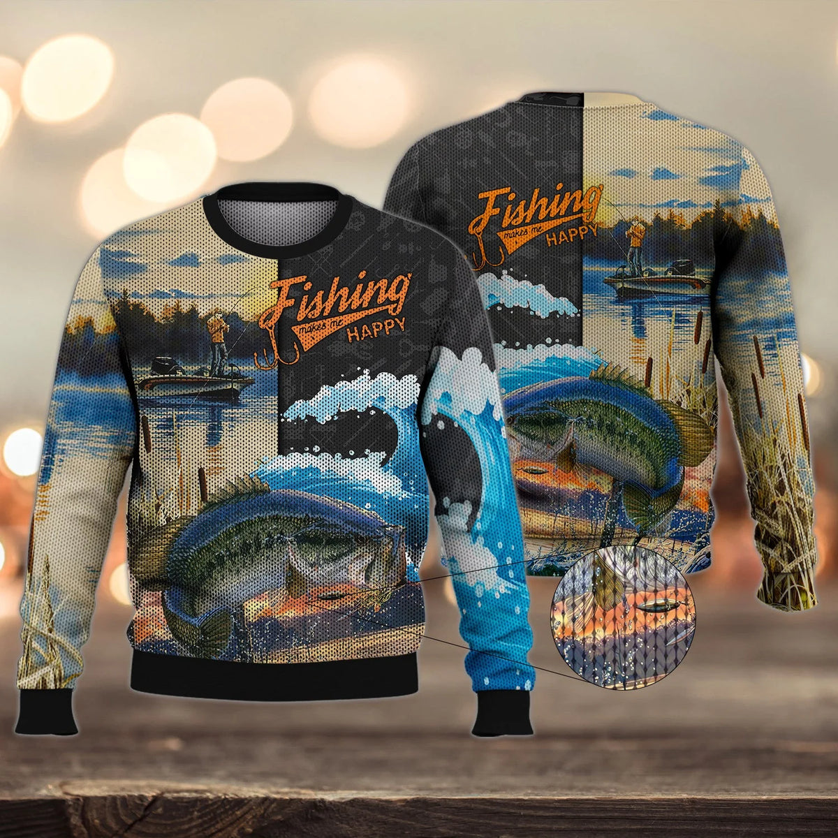 Bass Fishing 3D Full Print Shirts FISH0062