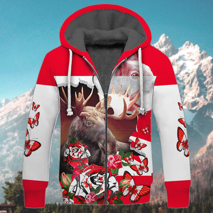 Moose Hunting Canada - 3D Full Print Shirts HNT0128