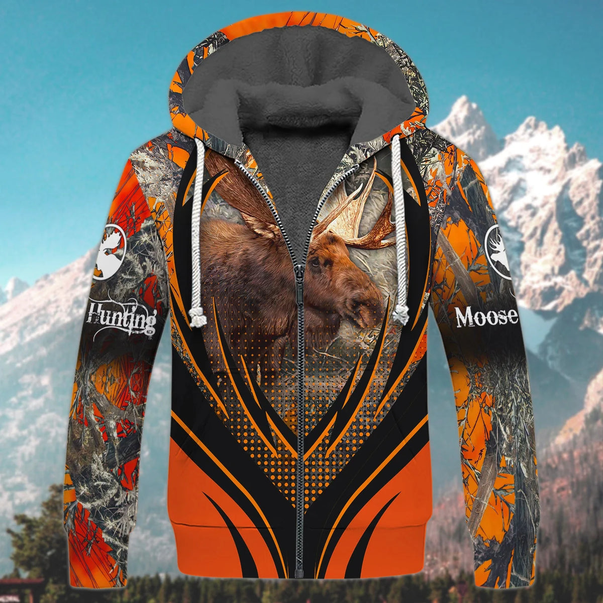 Moose Hunting - 3D Full Print Shirts - Tad 525 HNT0125