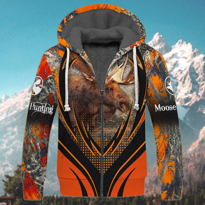 Moose Hunting - 3D Full Print Shirts - Tad 525 HNT0125