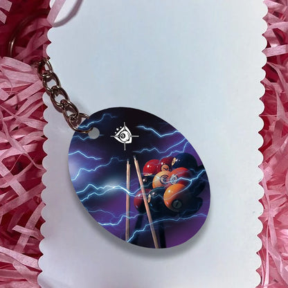 Fast N Loose Team Keychain Gift For Billiard Players ORN0246